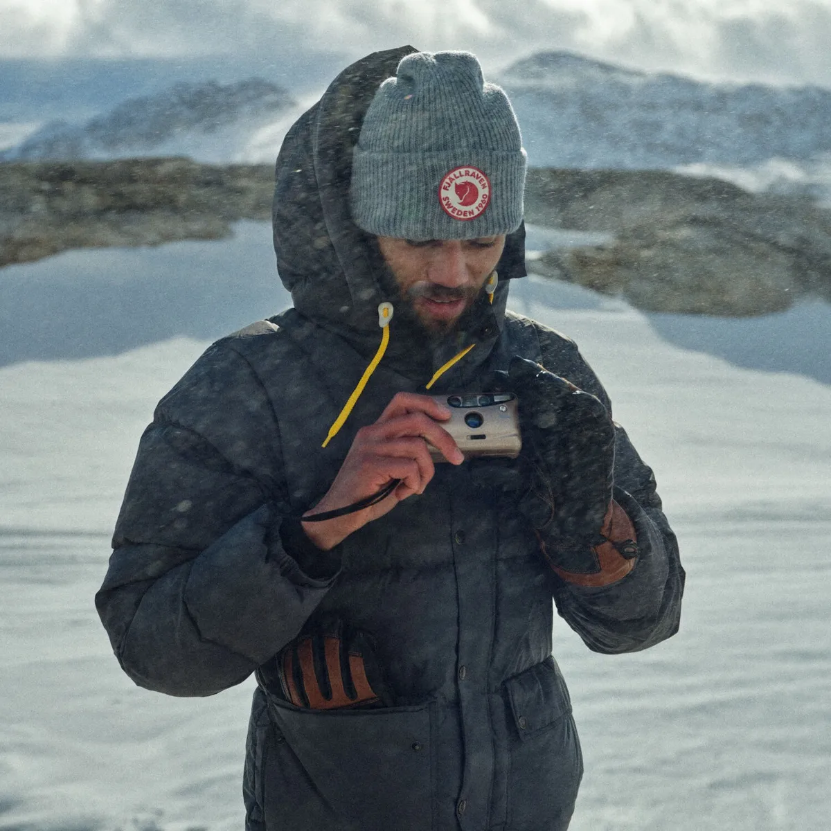 Fjällräven Expedition Down Lite Jacket M Mustard Yellow-Green