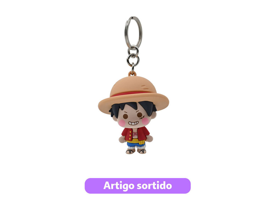 HERÓI DE BOLSO ONE PIECE MODELOS SORTIDOS