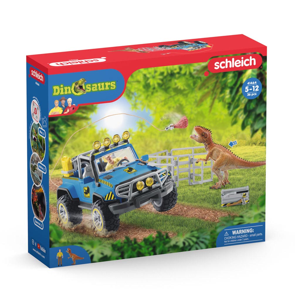 schleich DINOSAURS Off-road Voertuig met Dino Wachtpost 41464