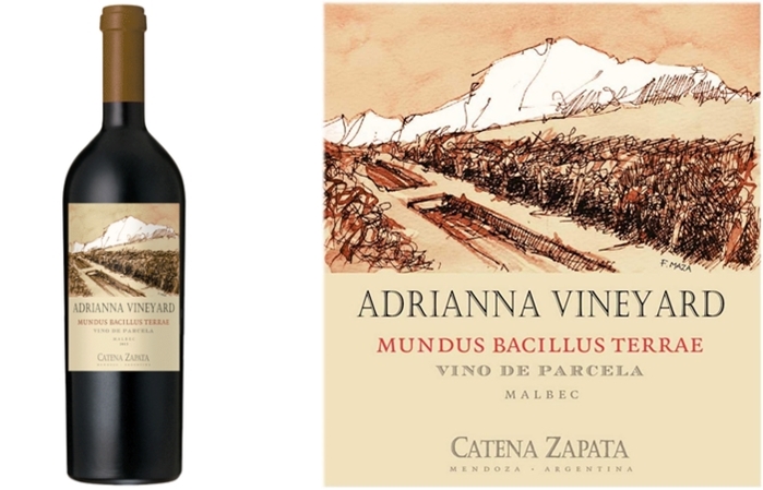Bodega Catena Zapata : “Adrianna Mundus Bacillus Terrae” Malbec 2019