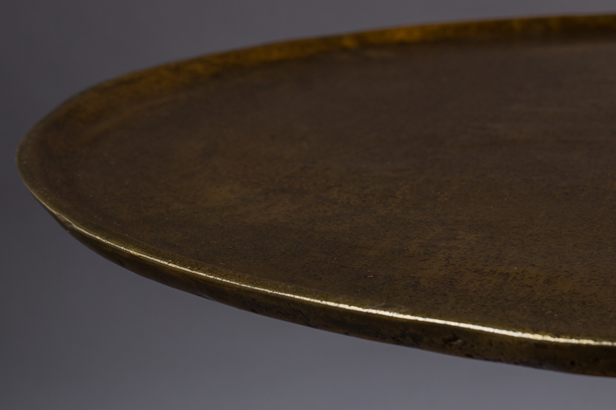 Bijzettafel Brute brass