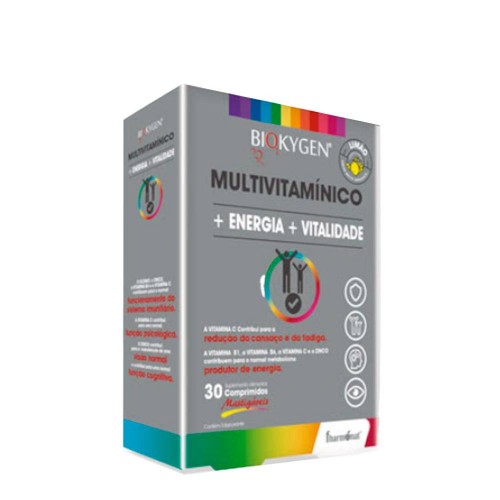 Biokygen Multivitaminicos 30 comprimidos mastigáveis