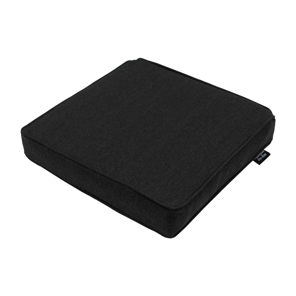 Madison Black canvas eco+ Zitkussen - Set van 4