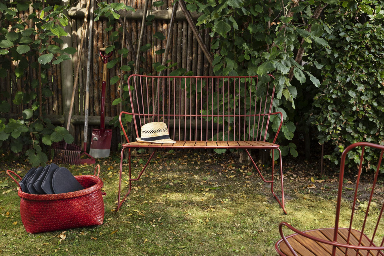 Houe Paon tuinbank zwart
