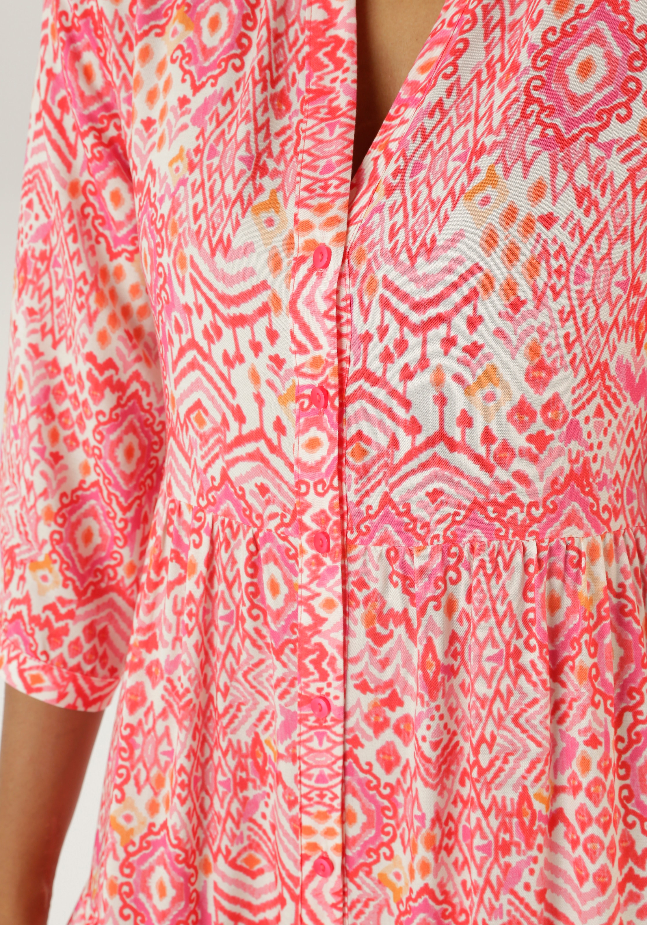 Aniston SELECTED Maxikleid mit frisch sommerlicher Ethno-Musterung