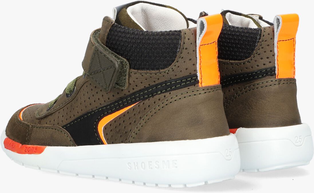 SHOESME groene shoesme hoge sneaker rf21w034