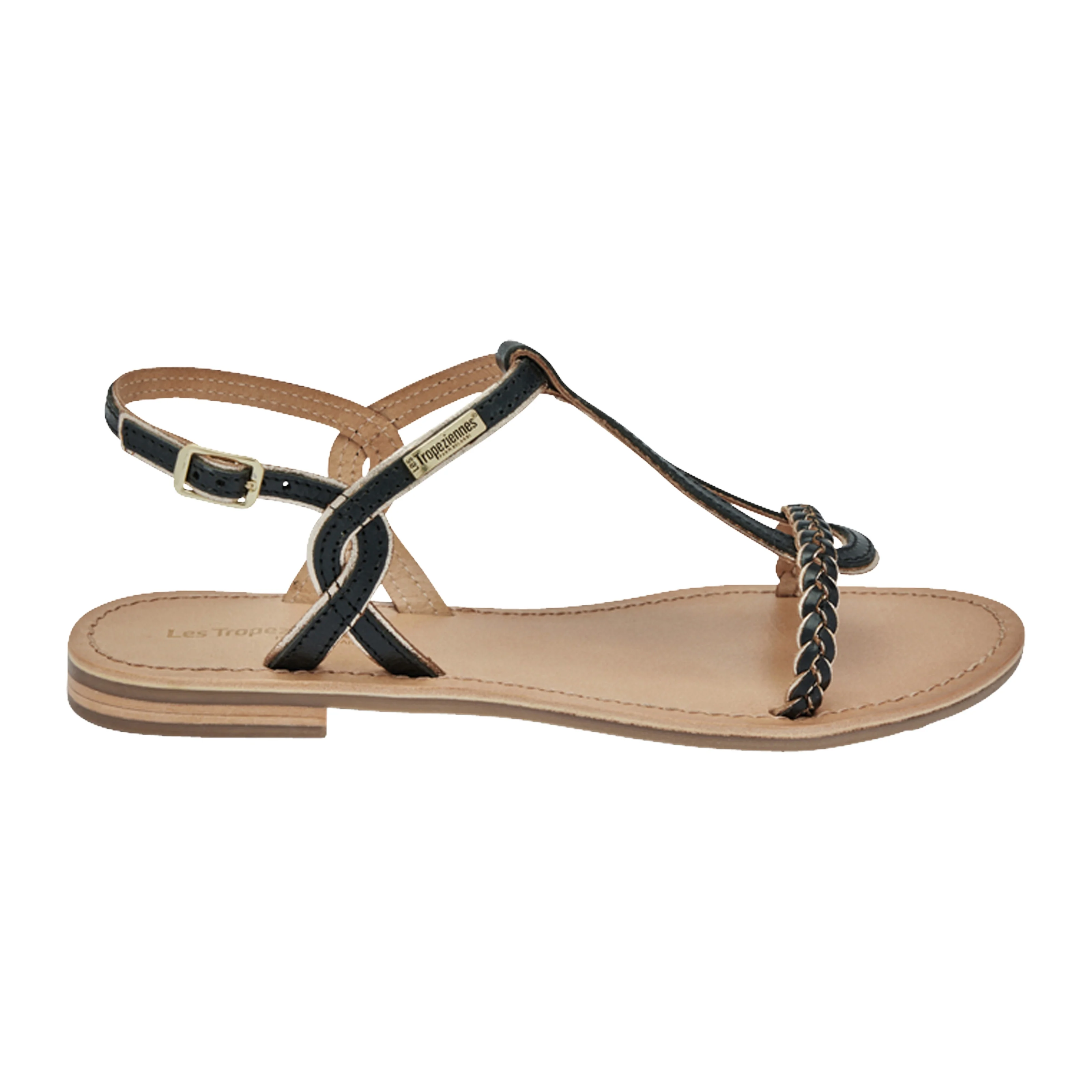 Sandales cuirpar m.belarbi happy | Noir