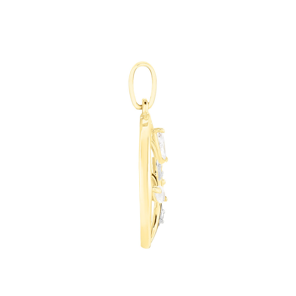 Pendentif Godolieba Or Jaune Oxyde De Zirconium