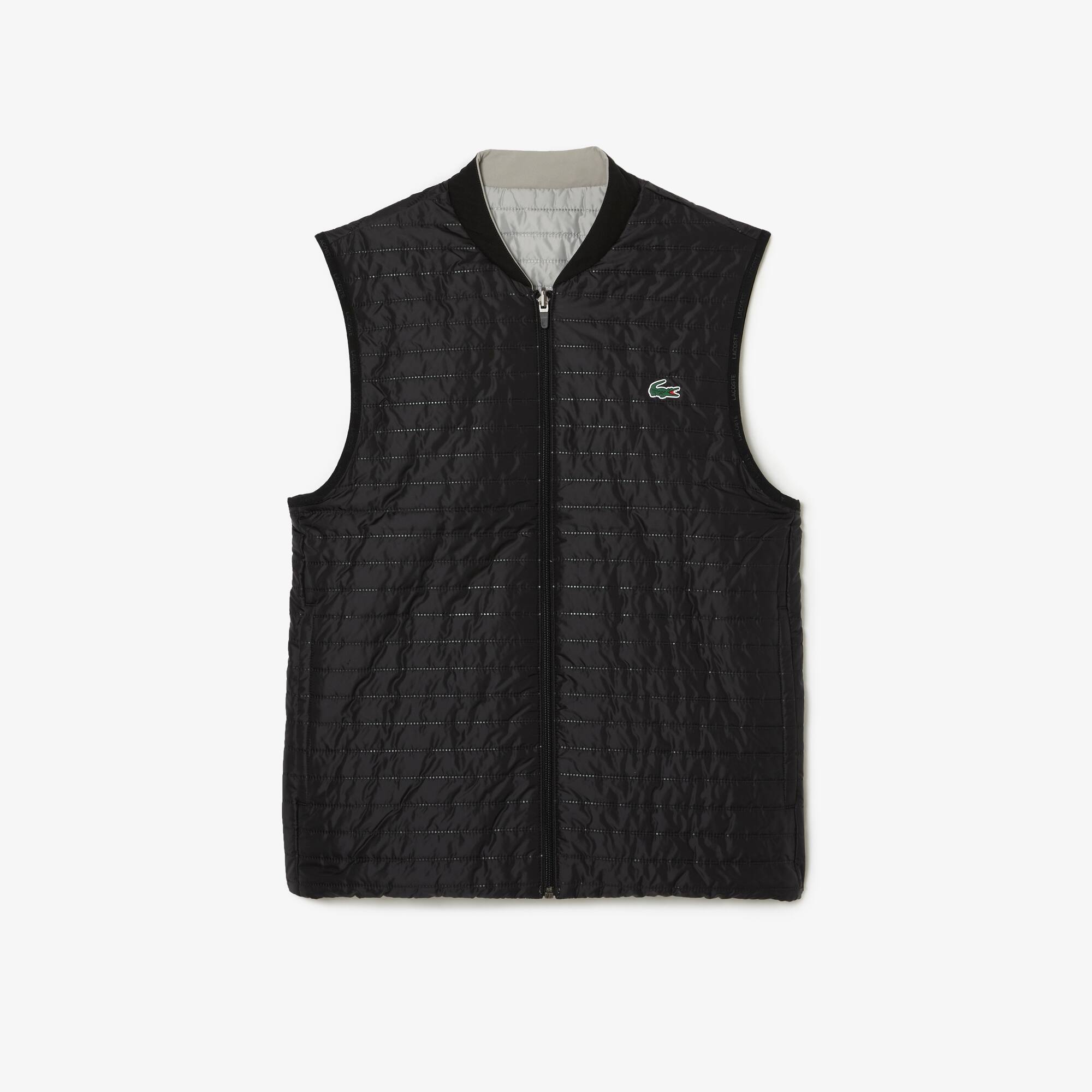 Veste sans manche homme Lacoste SPORT rembourrée et réversible Manteaux & Vestes - Gris - Lacoste - Homme
