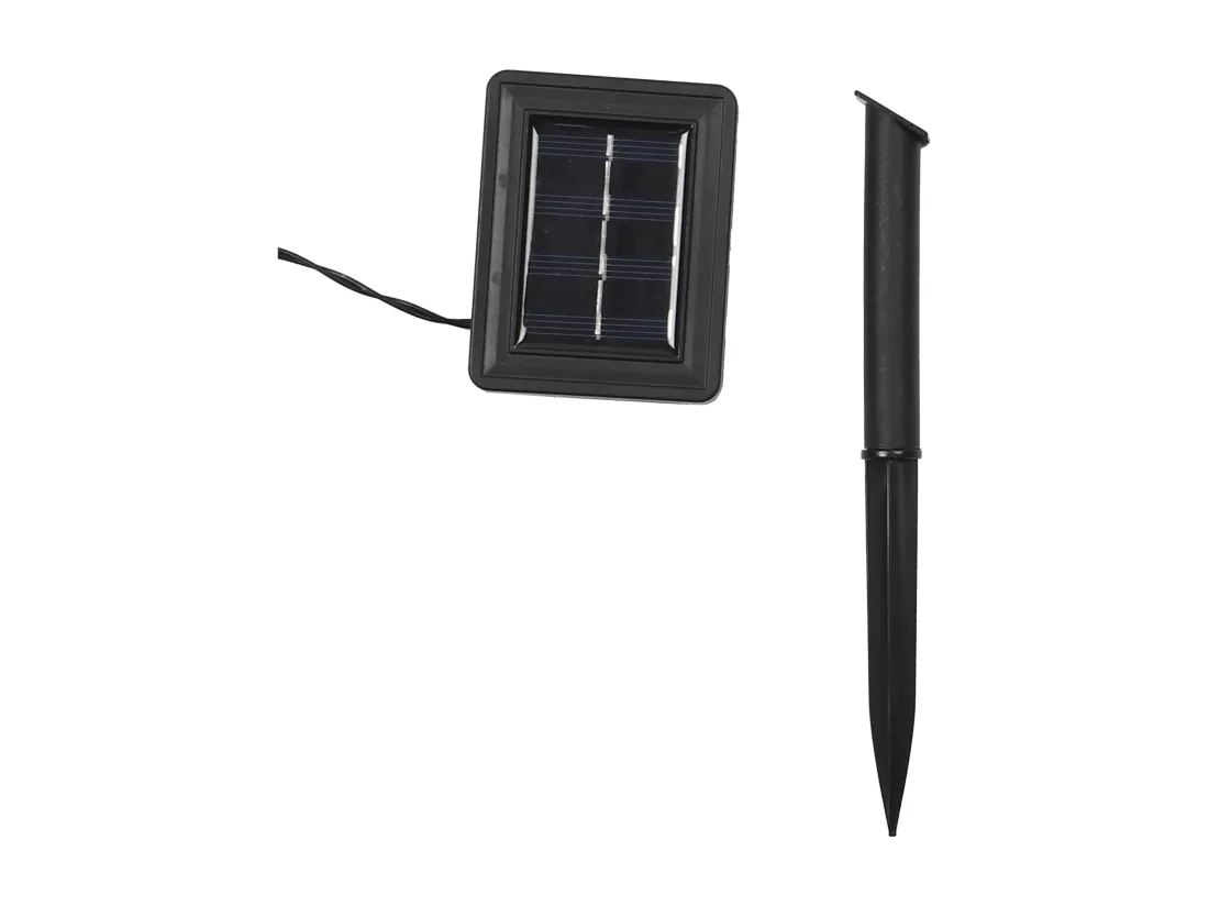 Guirlande Solaire Ampoules 4 Couleurs 20 Leds M6