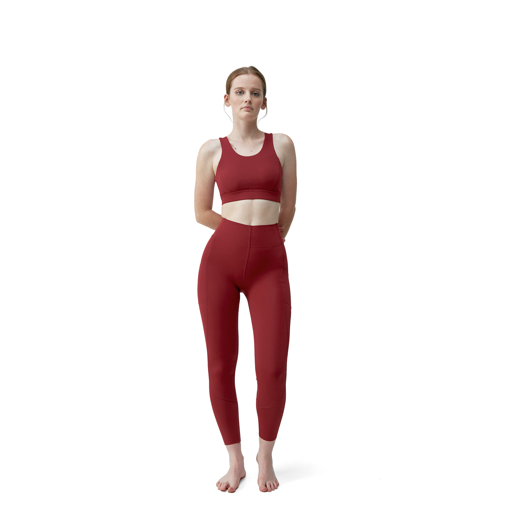 DENISE - Legging denise au design unique | Rouge