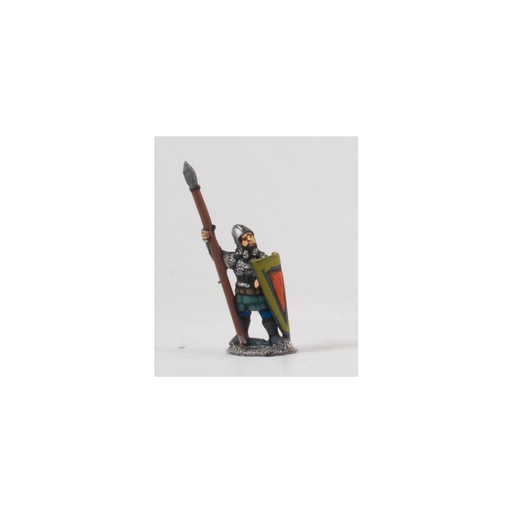 Byzantine 1300-1480: Heavy Spearman with Curved Kite Shield