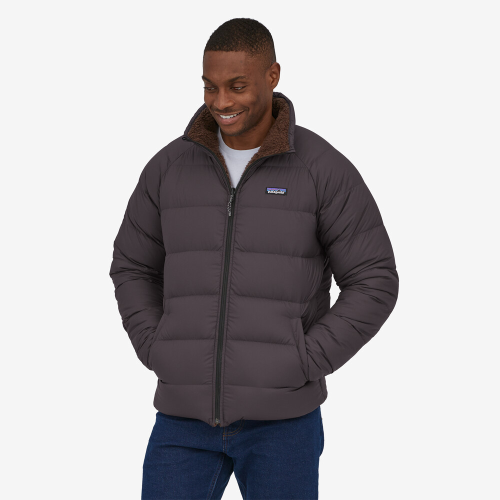 Wendbare, geräuschlose Daunenfleecejacke für Herren