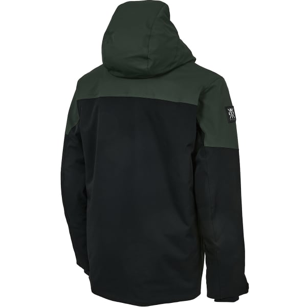 Veste de ski WATTS STORM JR GREEN / BLACK