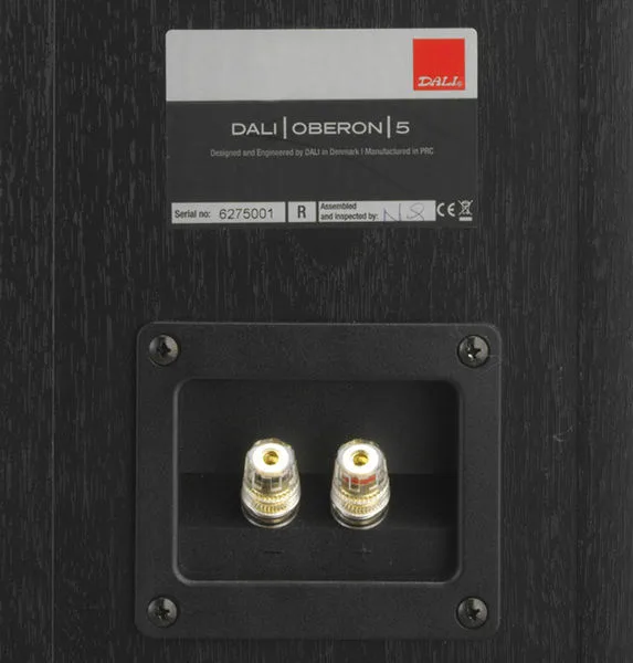 Dali Oberon 5 Noir (la paire) Enceintes colonne