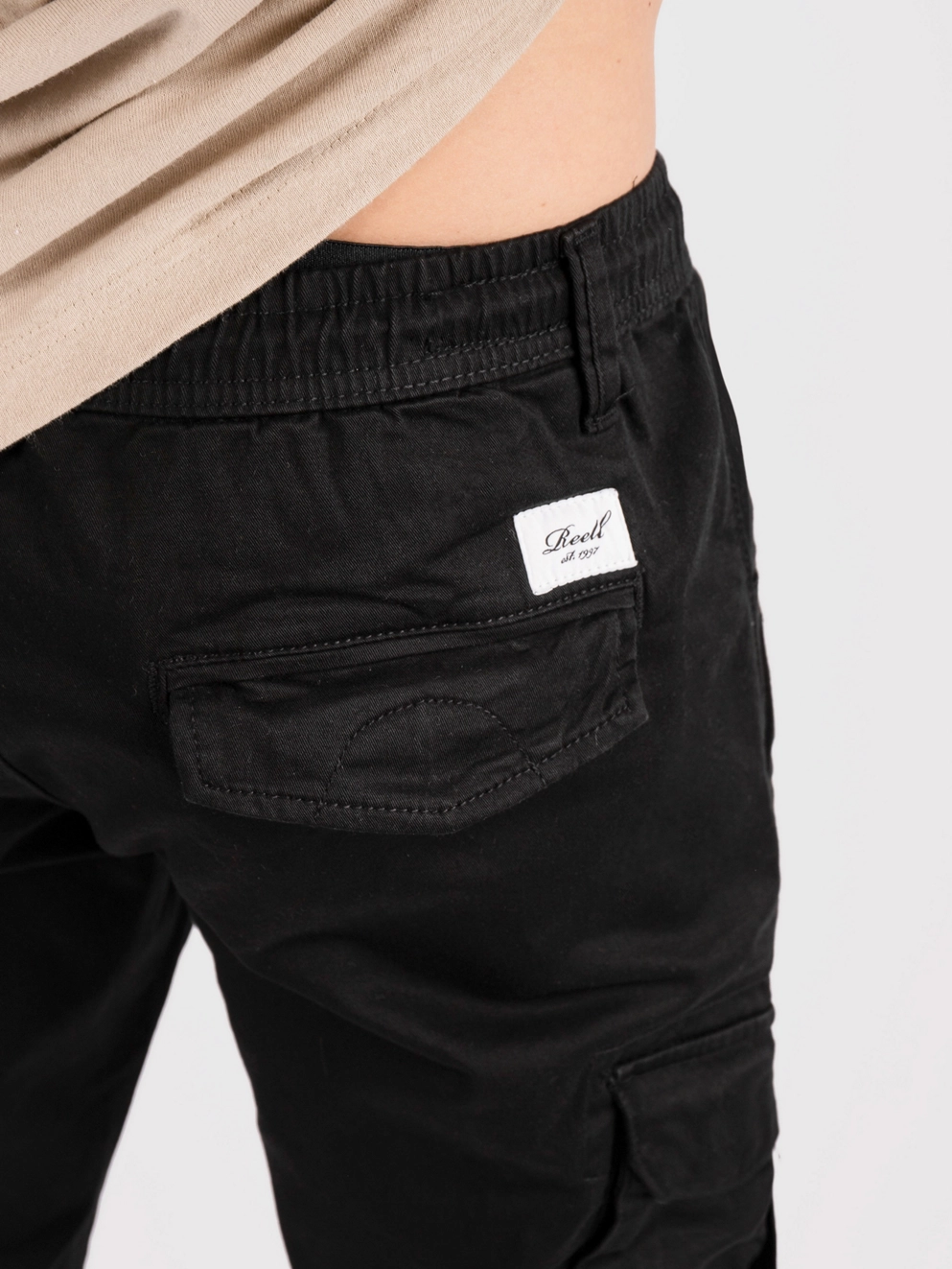 REELL Reflex Rib Cargo Pants black