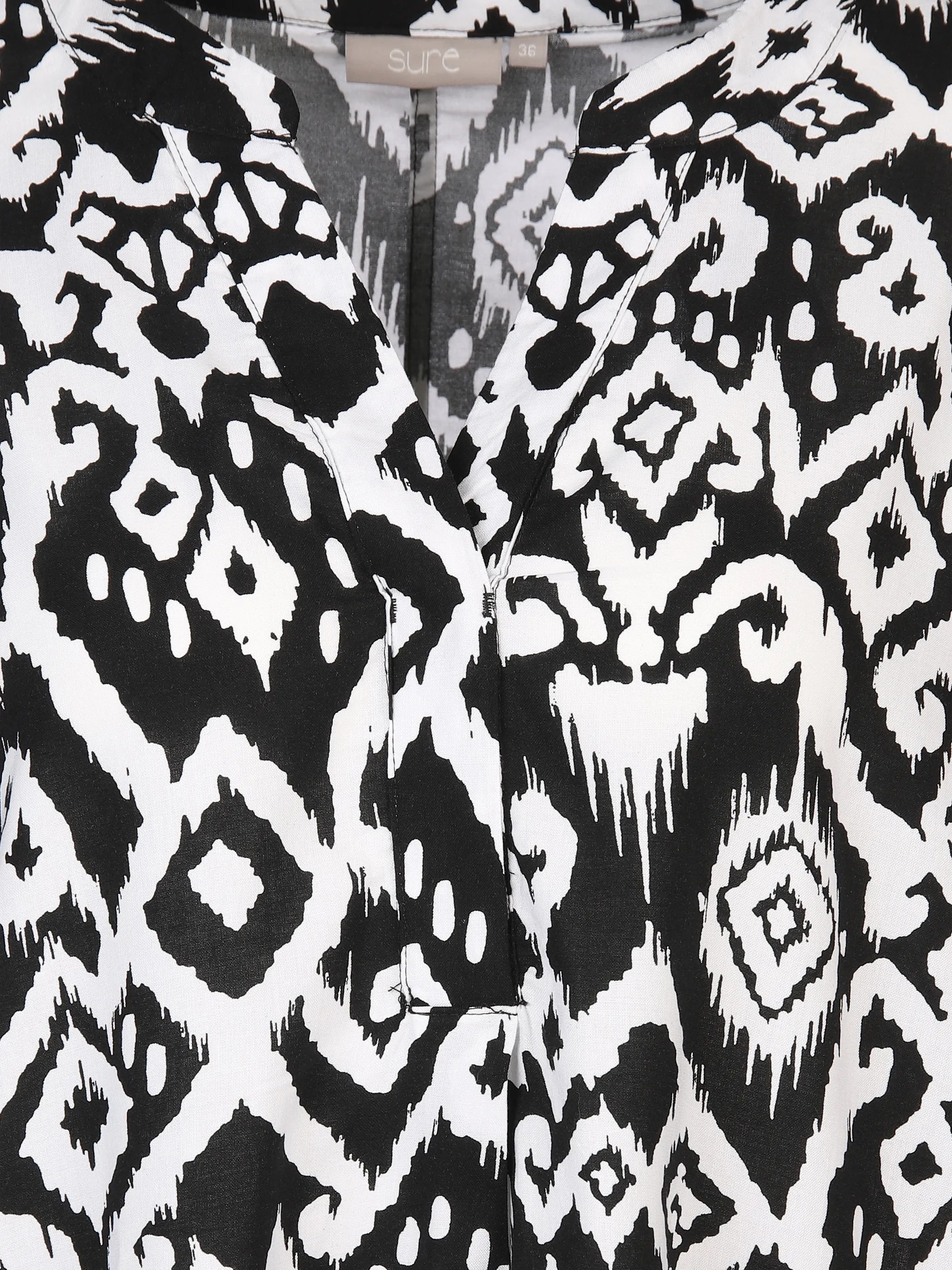 Damen Tunika mit Alloverprint