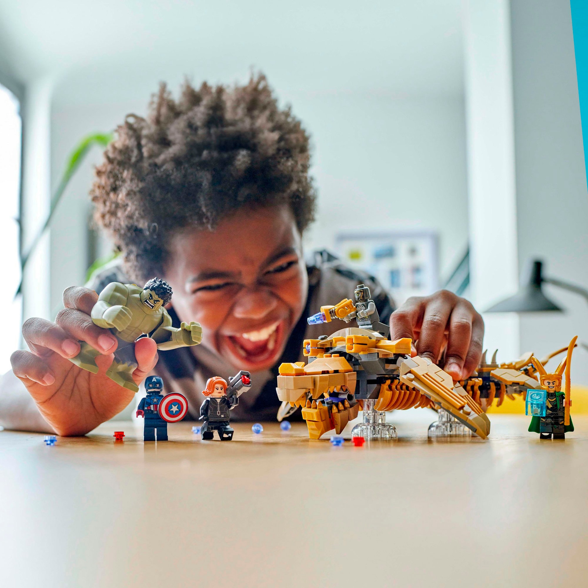 LEGO Konstruktionsspielzeug Marvel Super Heroes Avengers vs. Leviathan