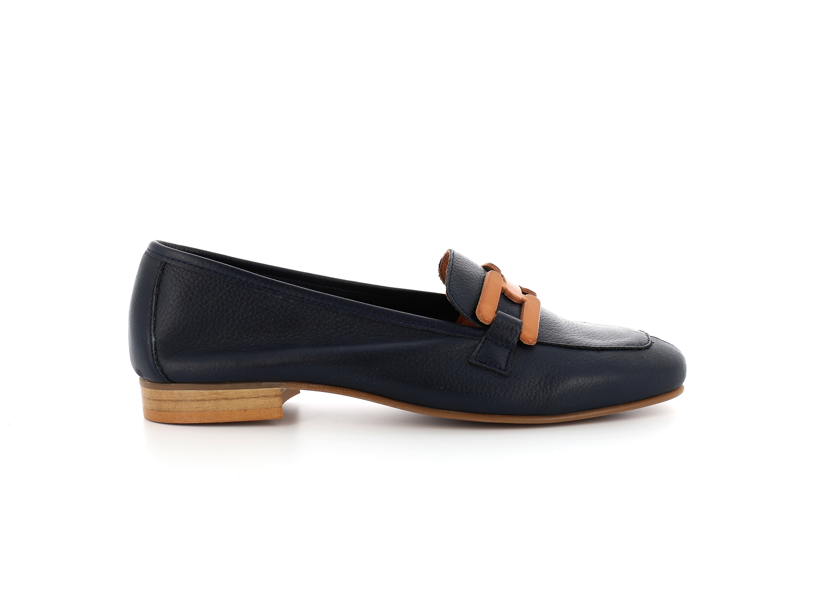 Cavargna shoes-ESCAPON Cuir Marine