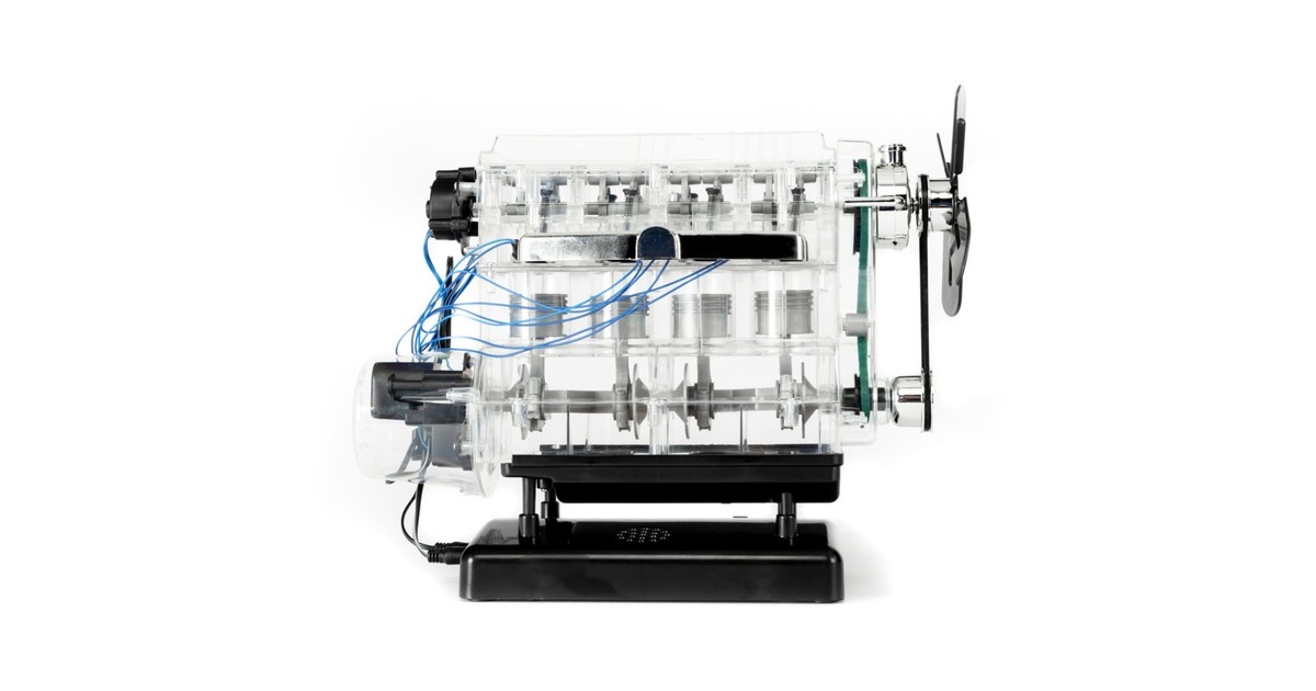 Franzis4-Cilinder motor Modelbouw  (Schaal 1:3)