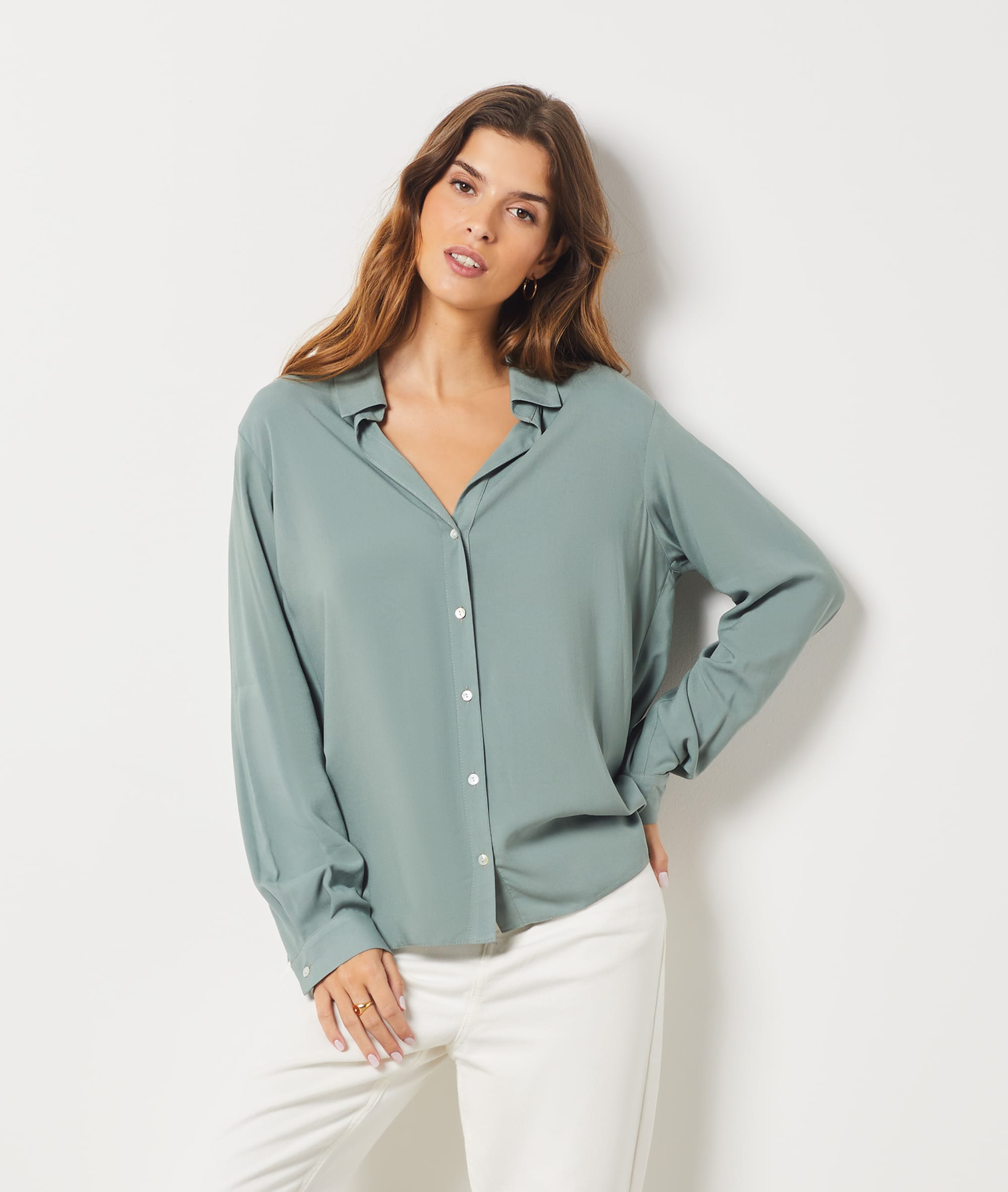 Chemise manches longues