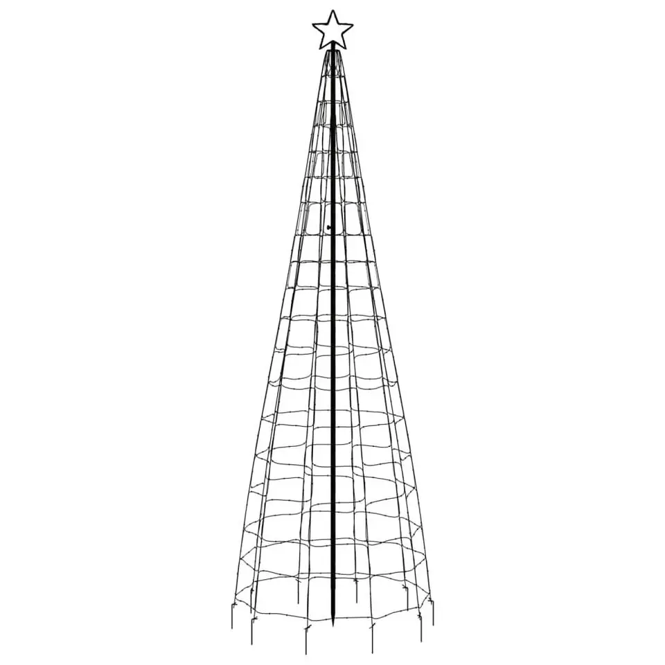 vidaXL - Led-kerstboom - Multikleur - 300 cm