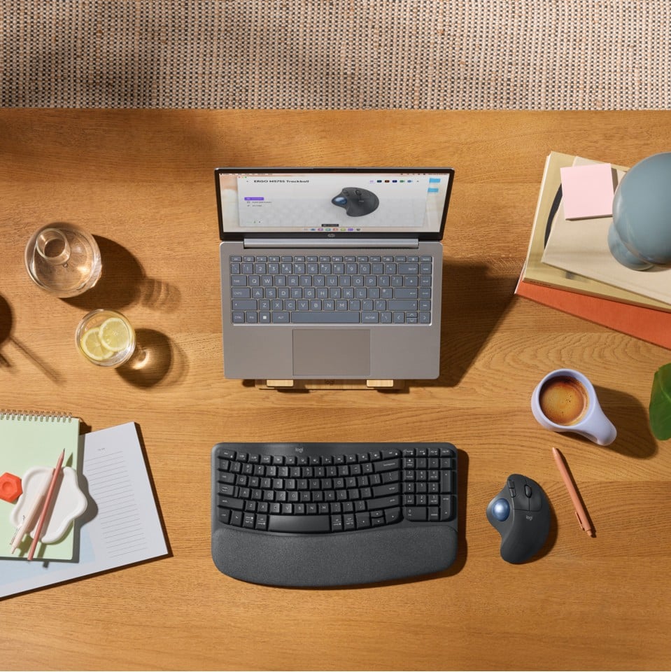 Logitech - ERGO M575S Wireless Trackball