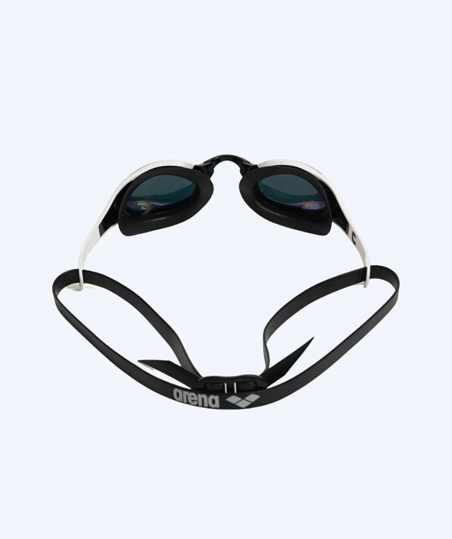 Arena Elite svømmebriller - Cobra Edge SWIPE Mirror - Hvid/guld