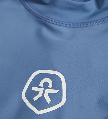Color Kids Badeshirt - Krone Blue