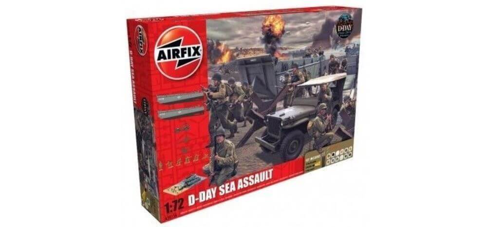 1/76 75 Jahre D-Day, Geschenk-Set, Seeangriff