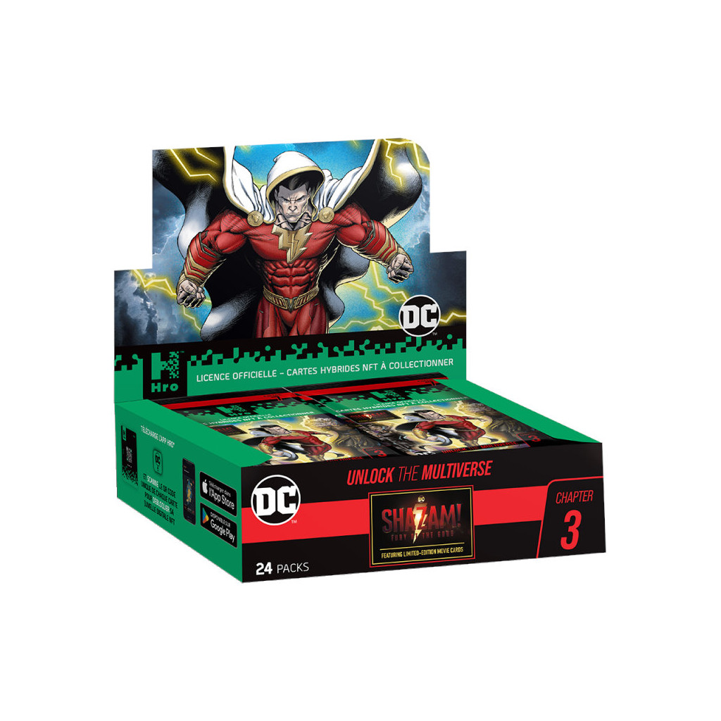 Hro Cartes Hybrides - Shazam (Chap.3) - Display de 24 Flowpacks