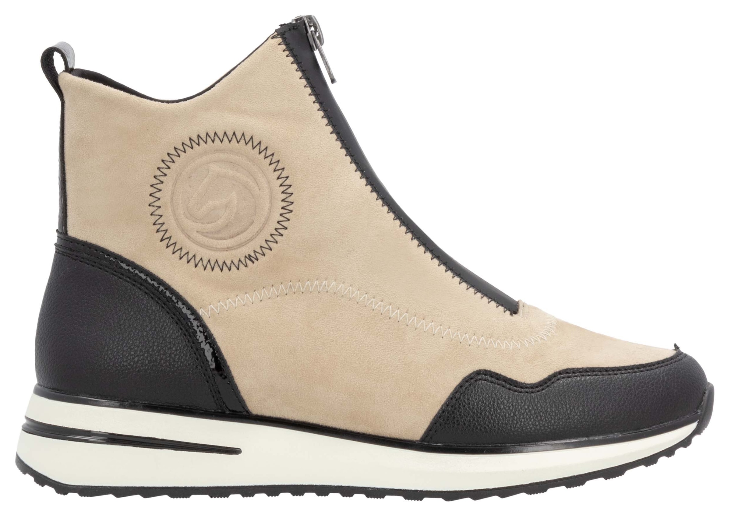 Remonte Slip-On Sneaker  , Keilabsatz, Boots, Stiefelette mit praktischer Anziehlasche
