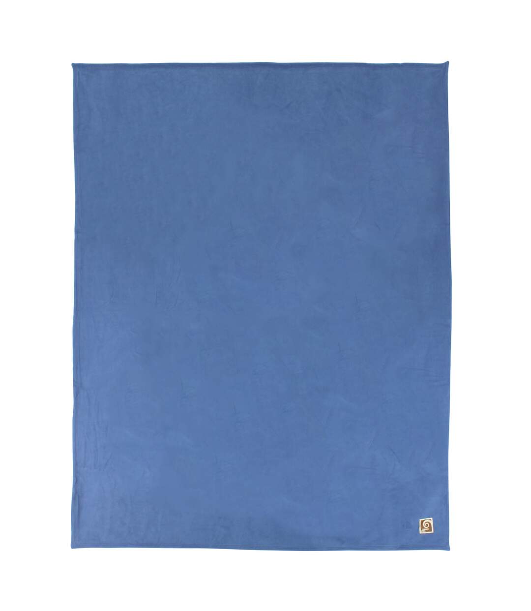 Couverture polaire luxe 240x260 cm NARVIK Gingembre/Naturel