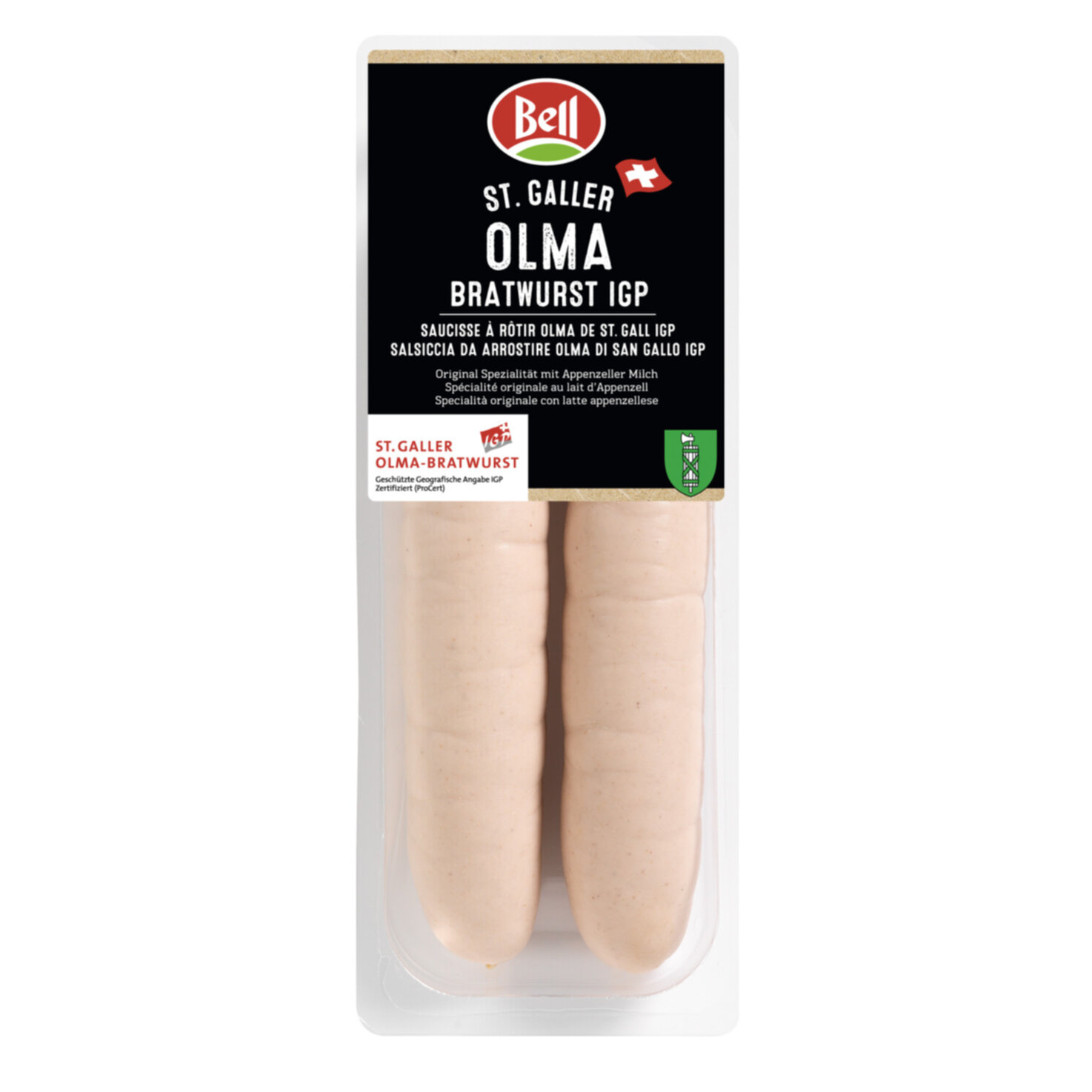 Bell St.Galler OLMA-Bratwurst 2x160g