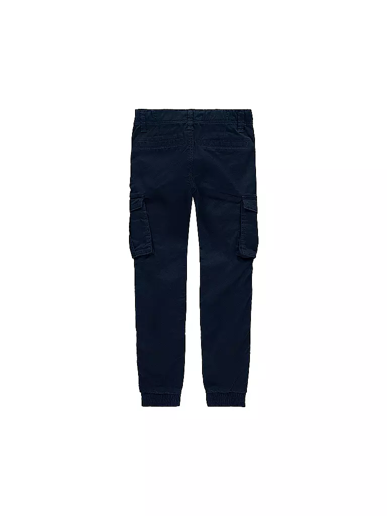 NAME IT Jungen Cargohose Regular Fit NITBAMGO  blau