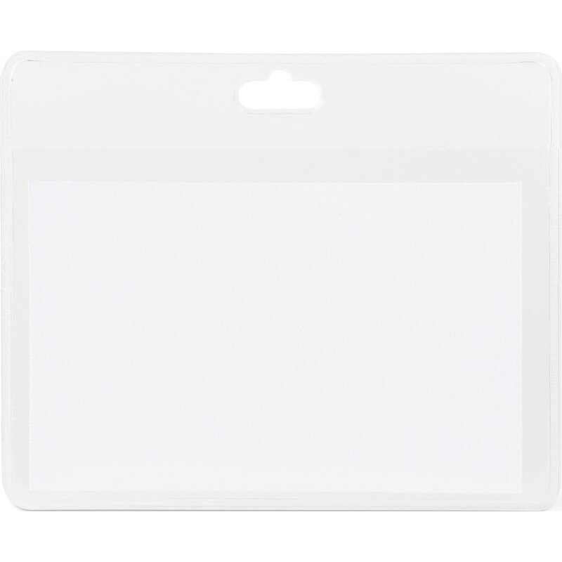 Badge souple Djois by Tarifold antimicrobien sans attache 70 x 100 mm - Sachet de 10