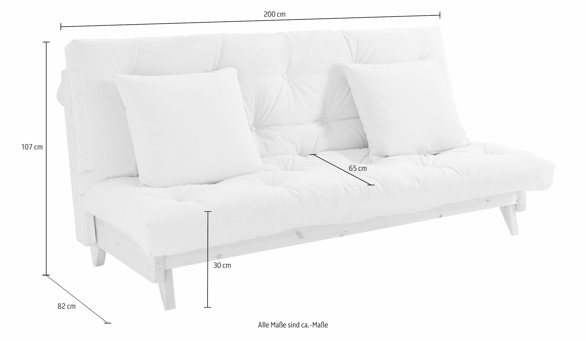 Karup Design Schlafsofa »Fresh« inkl. Futonmatratze