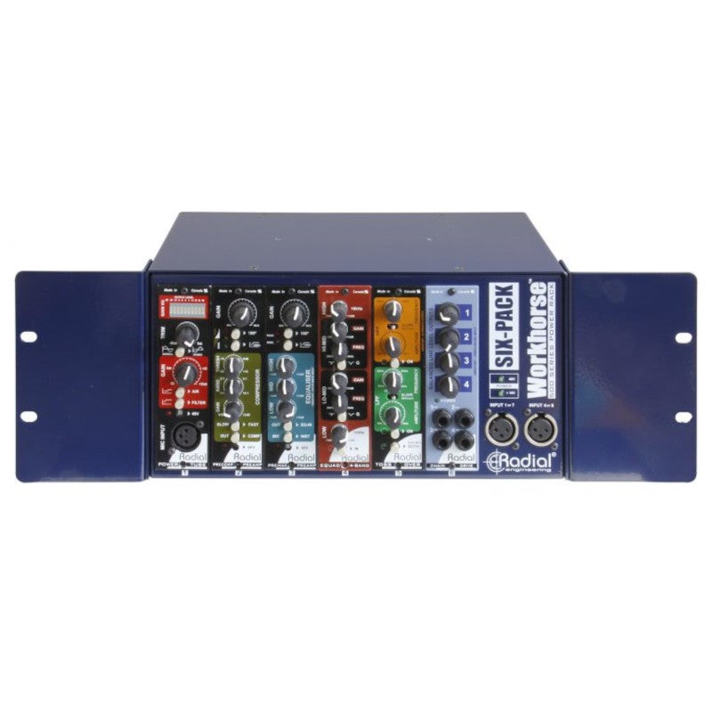 Radial SixPack Rack Adapter montageset voor 19 inch rack of desktop