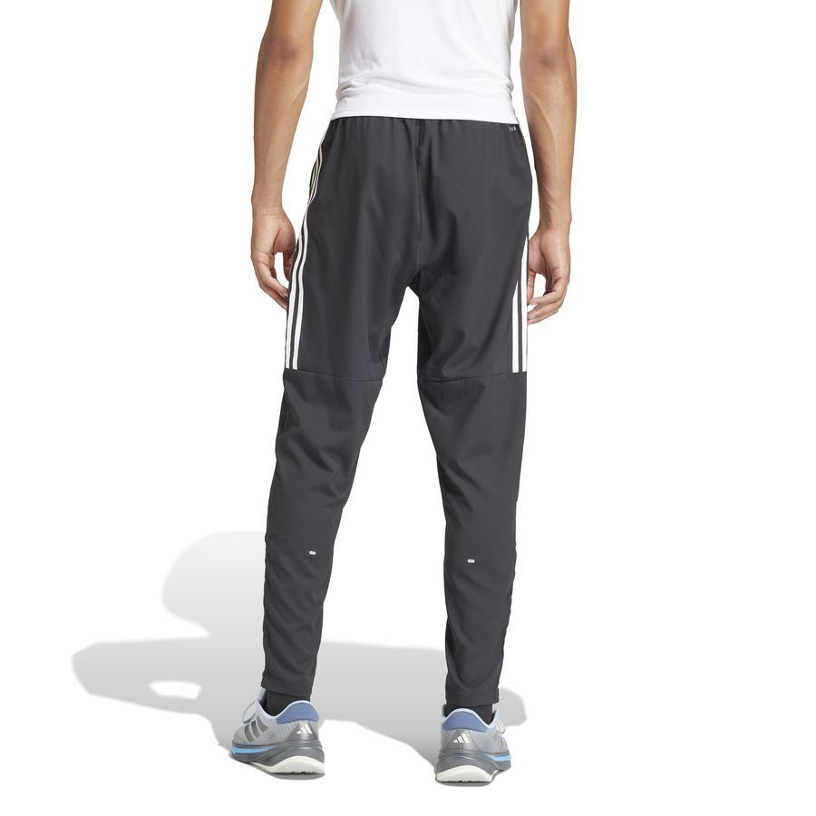 adidas Pantalon de running Own The Run 3-Stripes - Noir