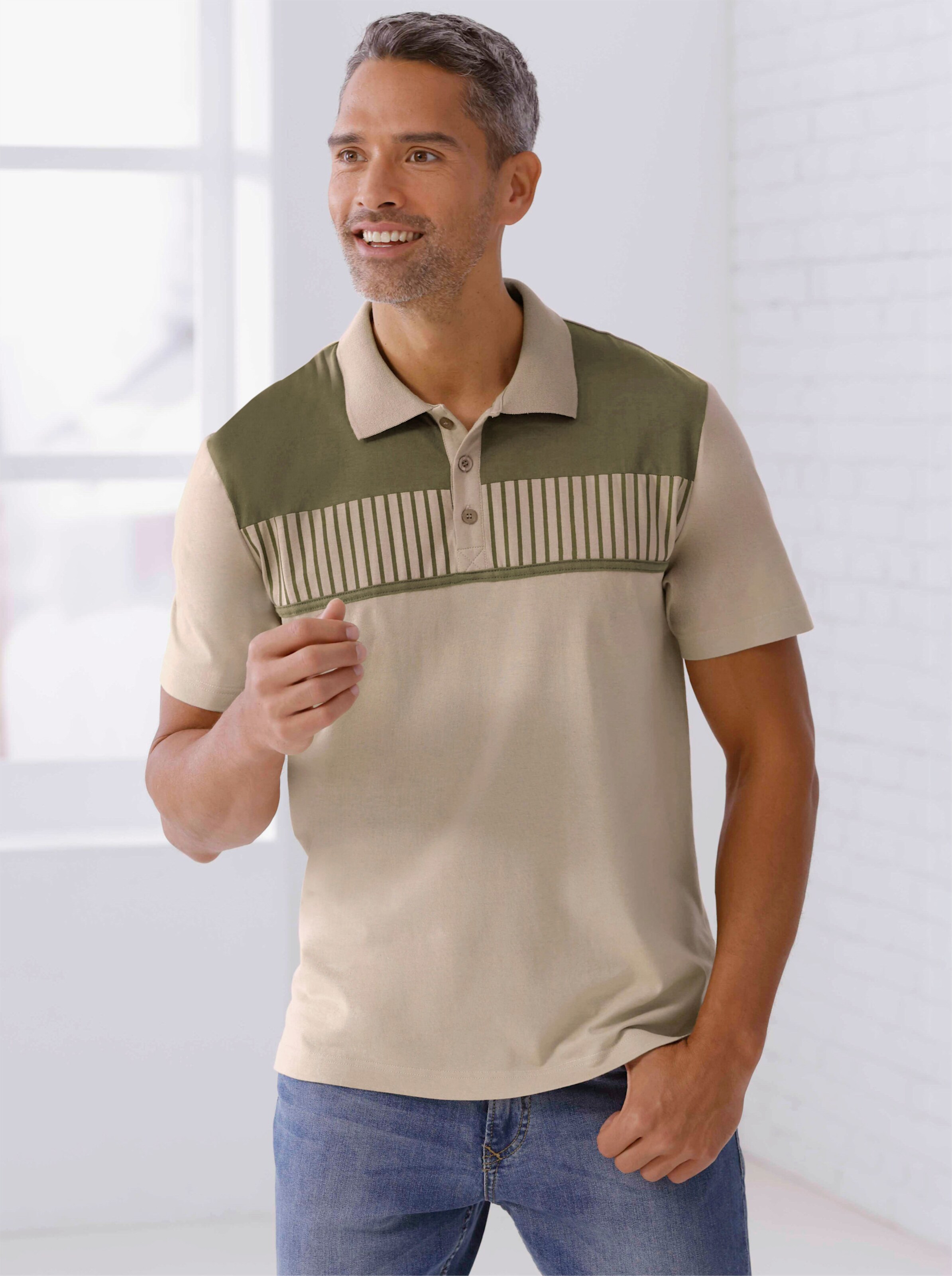 Kurzarm-Poloshirt