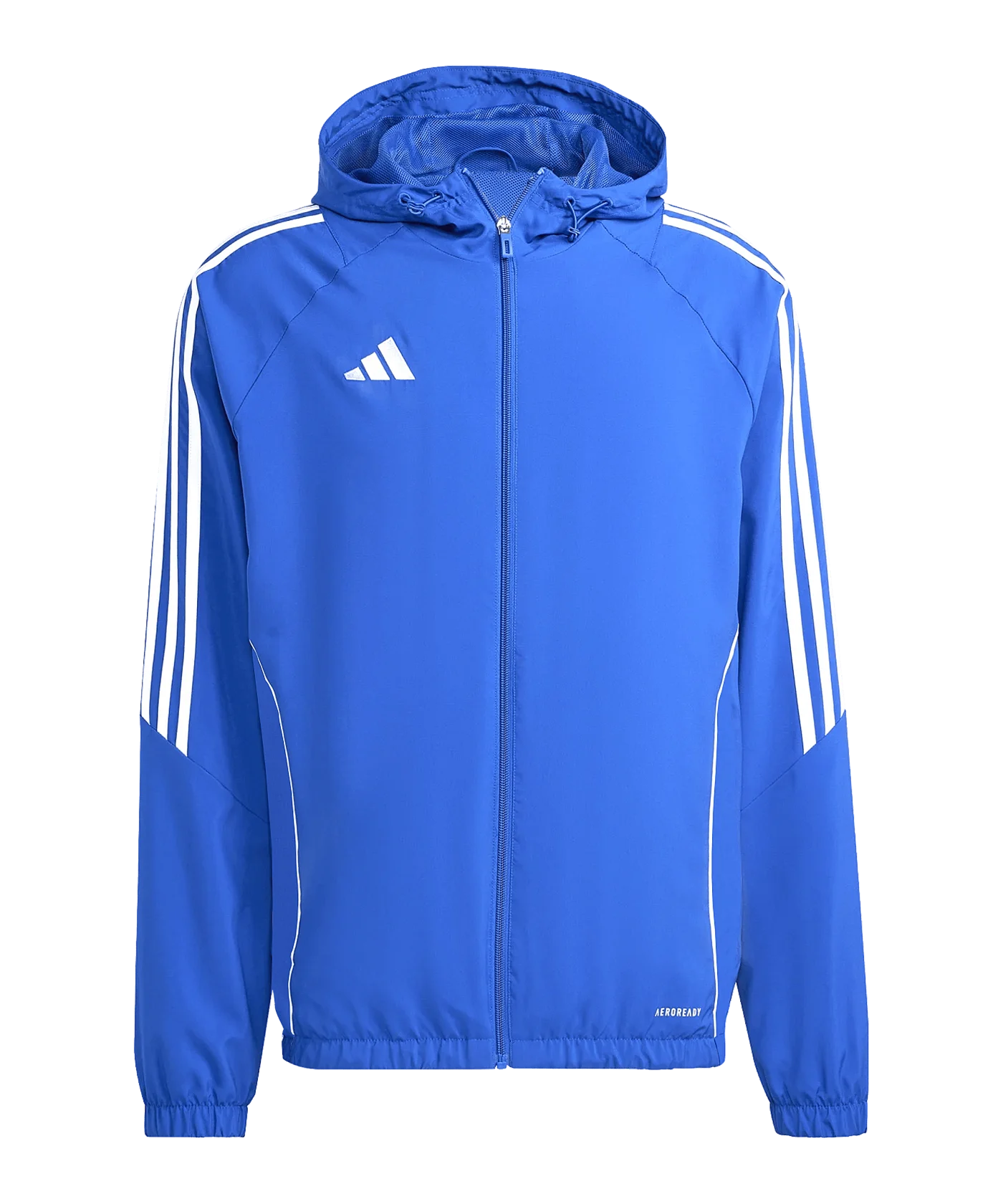 adidas Tiro 24 Windbreaker Kids Blau Weiss
