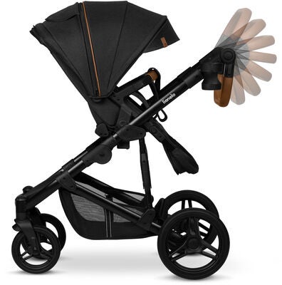 Lionelo MARI TOUR 2-in-1 Duovogn, Black Onyx