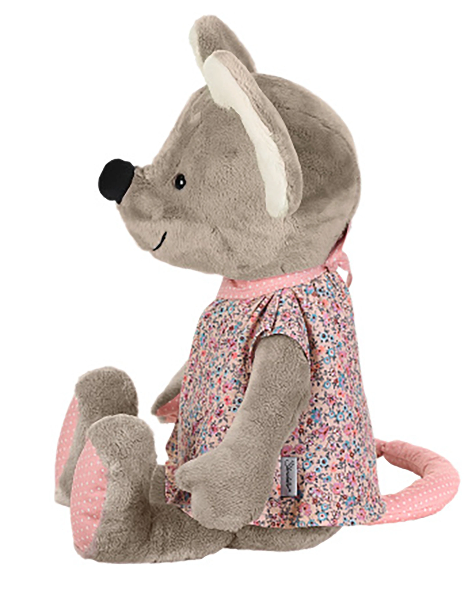 Kuscheltier MABEL MAUS (46cm) in grau