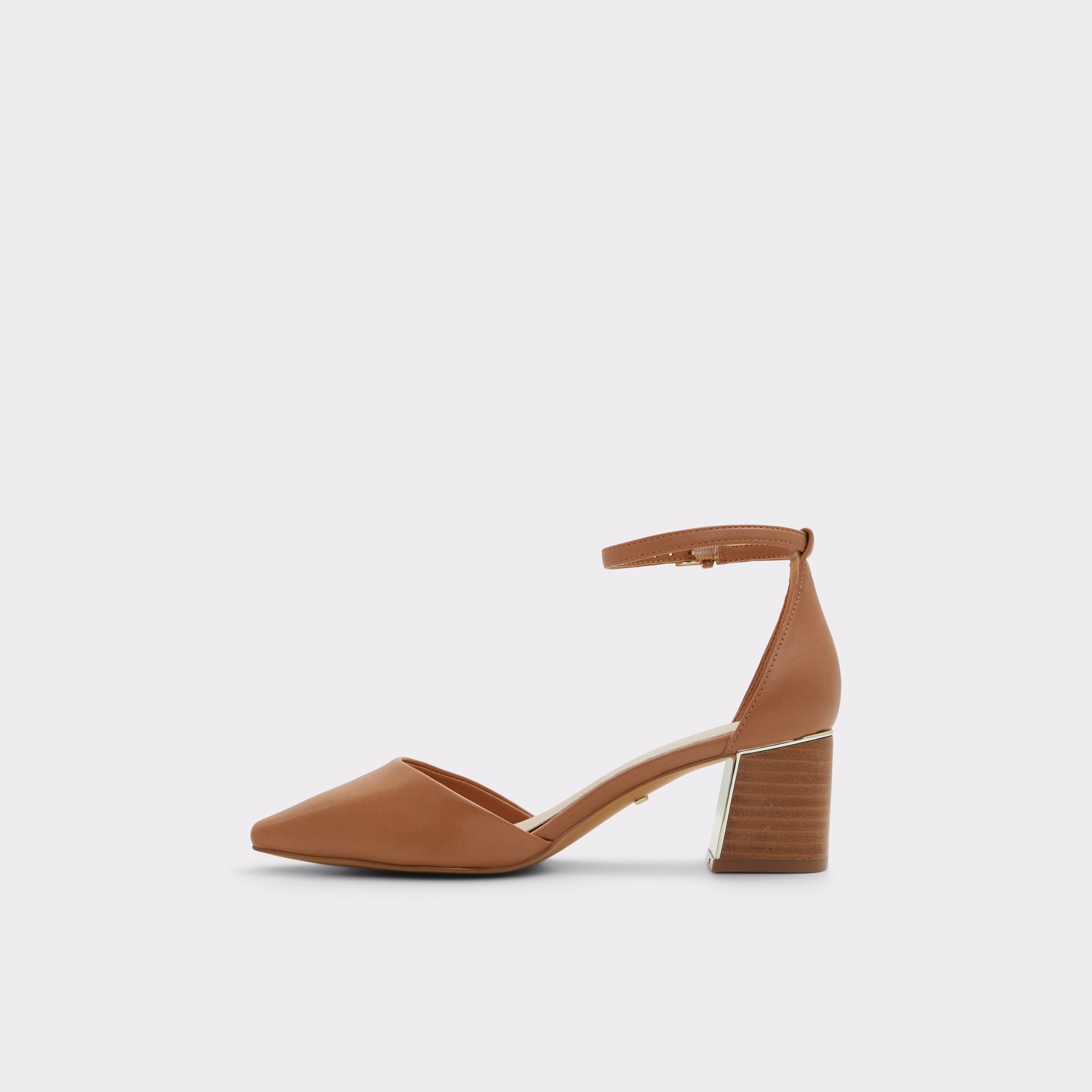 Tinctum Dark Beige Women Block Heels