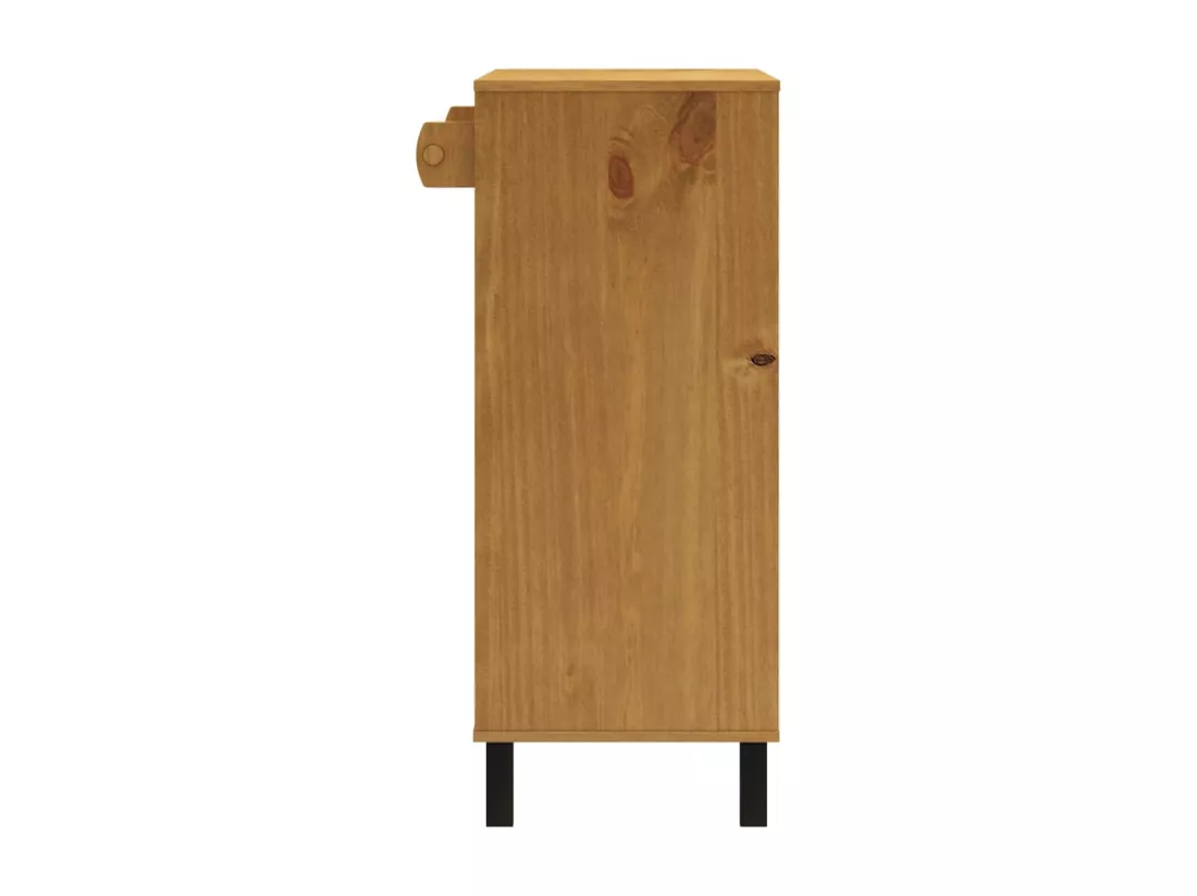 Table de bar FLAM 92x45x110 cm bois massif Pin