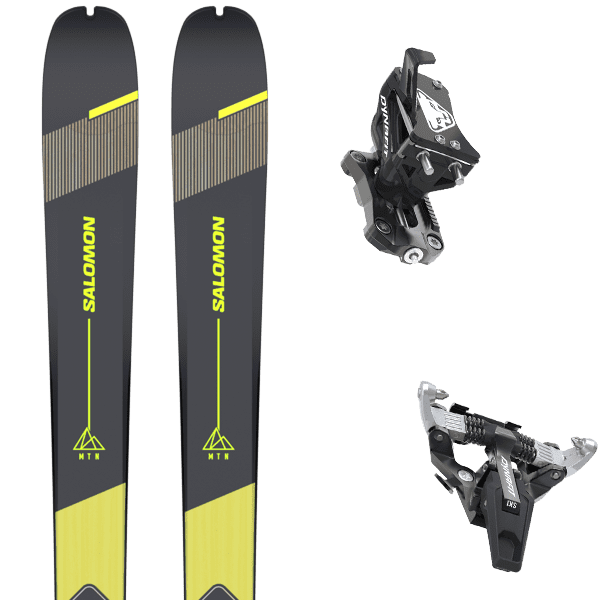 Pack ski de randonnée SALOMON MTN 84 PURE + Fix