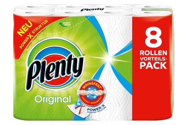 PLENTY Haushaltstücher Original 45 Blatt 8 Stk