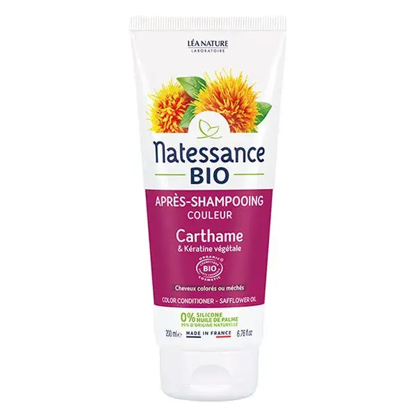 Condicionador de Cor Natessance com Cártamo e Queratina Orgânica 200ml