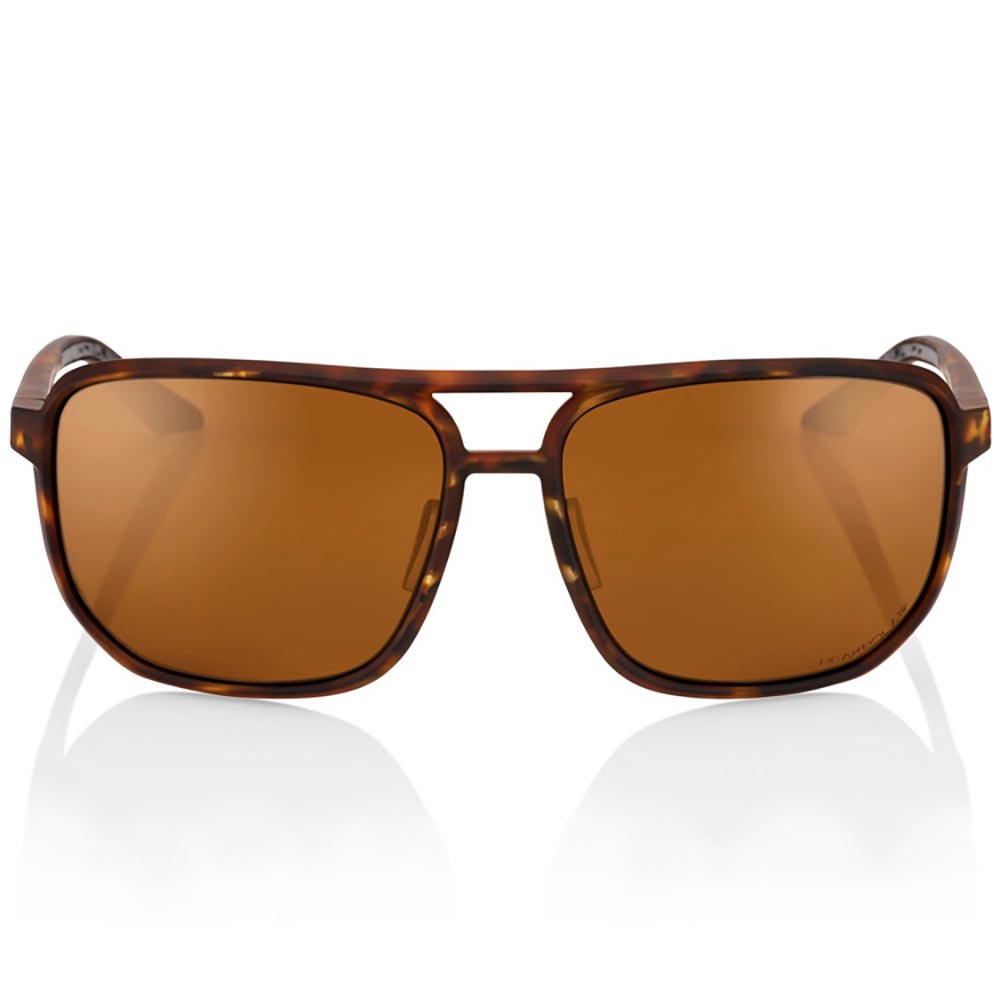 100% - Lunettes de soleil Konnor Marron