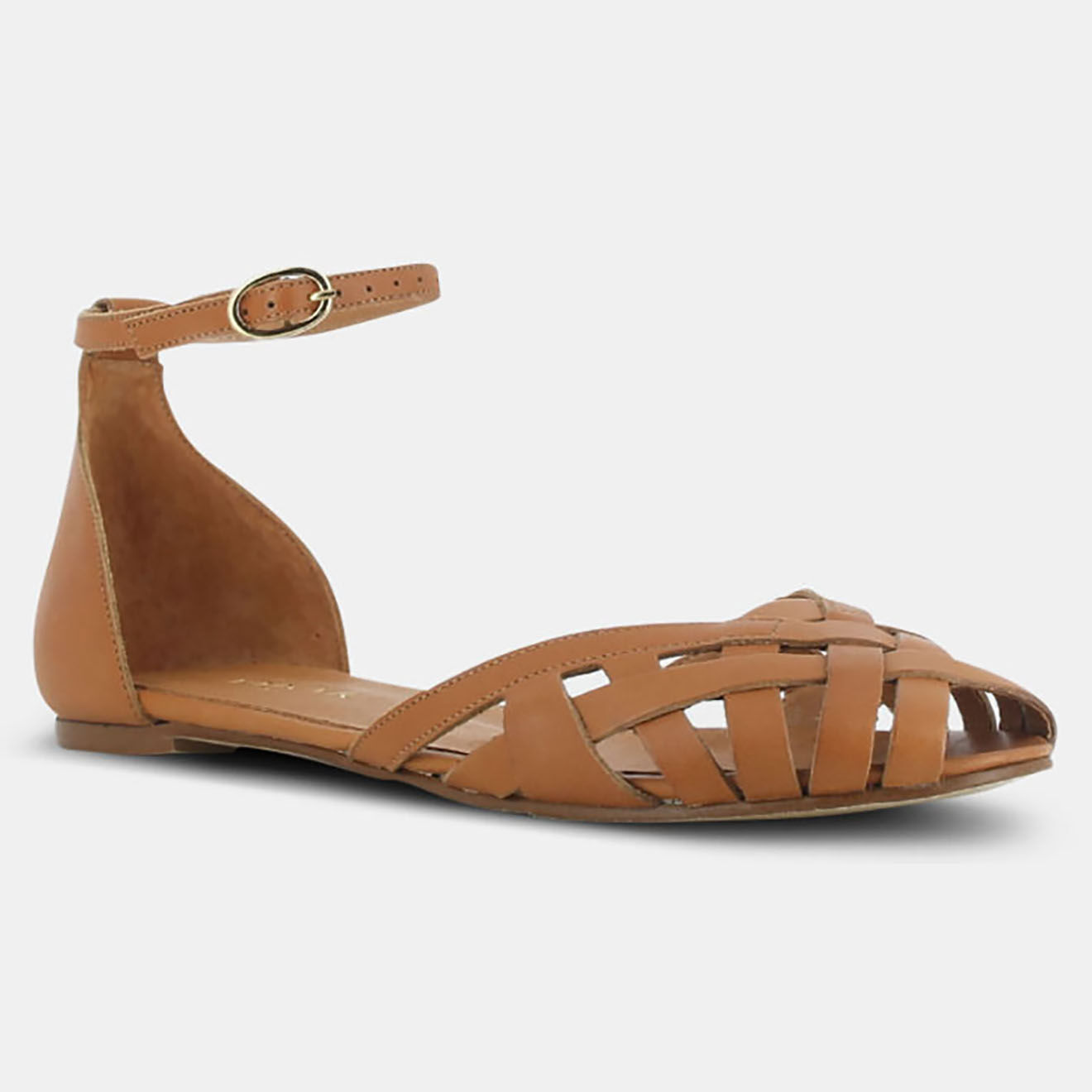 Jonak Sandales en Cuir Doo camel